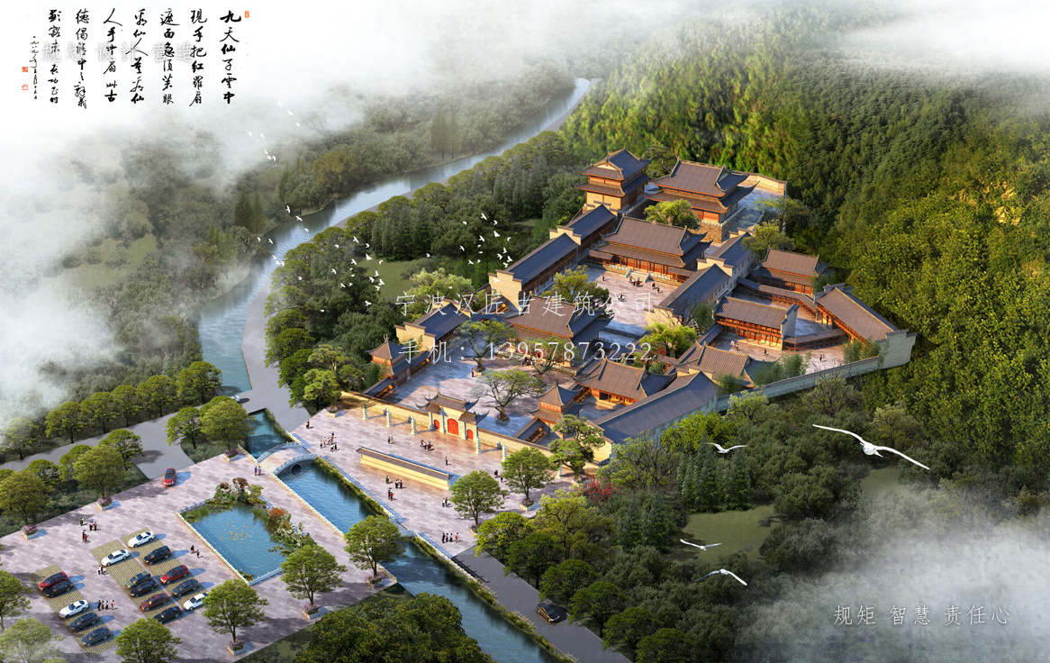 寺院擴建規(guī)劃設計施工圖