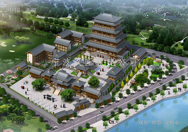杭州仿古建筑設(shè)計(jì)效果圖訂制口碑推薦